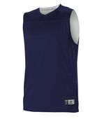 Alleson Youth NBA Reversible Team Jersey A105BY Outside: NAVY, Inside: WHITE (BA) Primary