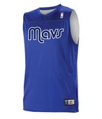 Alleson Youth NBA Reversible Team Basketball Jersey A105LY Outside: ROYAL, Inside: BT ORANGE Primary