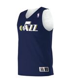 Alleson NBA Reversible Team Basketball Jersey A115LA Outside: NAVY, Inside: WH Primary