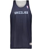Alleson NBA Reversible Team Basketball Jersey A115LA Outside: NAVY, Inside: WH (GRIZZLIES) Primary