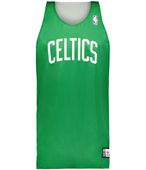 Alleson Youth NBA Reversible Team Basketball Jersey A115LY Outside: KELLY GREEN, Inside: WH Primary