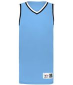 Alleson Youth Retro Basketball Jersey A53000 COL BL/BLACK/WHITE (BA) Primary