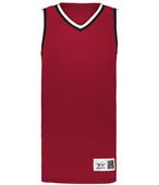 Alleson Youth Retro Basketball Jersey A53000 RED/BLACK/WHITE (BA) Primary