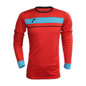 Reusch Match Long Sleeve Padded Goalkeeper Jersey 5211700 RED/AQUA Primary