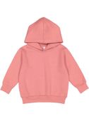 LAT Sportswear Toddler Pullover Fleece Hoodie MAUVELOUS Primary