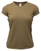 Baw Ladies Short Sleeve Xtreme-Tek T-Shirts UPF 50 MILITARY BROWN Primary