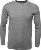 Baw Men's Long Sleeve Xtreme-Tek T-Shirts H.GREY Primary