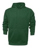 Baw Men's Heather Pullover Hooded Sweatshirts DKGREEN Primary