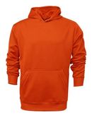 Baw Youth Heather Pullover Hooded Sweatshirts ORANGE Primary