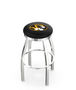 University of Missouri Flat Ring Chrome Bar Stool