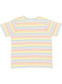 Rabbit SKins Toddler Fine Jersey Tee 3321 RAINBOW STRIPE Primary