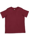 Rabbit SKins Toddler Fine Jersey Tee 3321 MAROON Primary