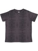 LAT Sportswear Youth Fine Jersey T-Shirts BLACK REPTILE Primary