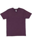 LAT Sportswear Mens Fine Jersey Tee 6901 PLUM Primary