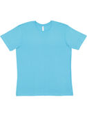LAT Sportswear Mens Fine Jersey Tee 6901 AQUA Primary