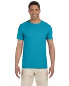 Gildan Softstyle Adult Pre-Shrunk T-Shirts TROPICAL BLUE Primary