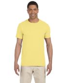 Gildan Softstyle Adult Pre-Shrunk T-Shirts CORNSILK Primary