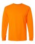 Gildan Ultra Cotton Adult Long Sleeve T-Shirts SAFETY ORANGE Primary