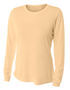 A4 Women's Long Sleeve Performance Crew Shirt NW3002 MELON Primary