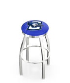 Holland Creighton Univ Flat Ring Chrome Bar Stool