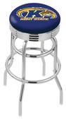 Holland Kent State U Ribbed Double-Ring Bar Stool