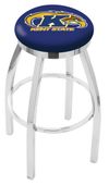 Holland Kent State Univ Flat Ring Chrome Bar Stool