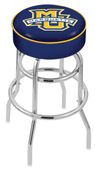 Holland Marquette University Double-Ring Bar Stool
