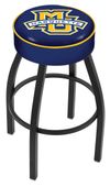 Holland Marquette Univ Black or Chrome Bar Stool