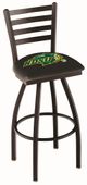 North Dakota State U Ladder Swivel Bar Stool (Blk)