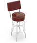 Holland Texas State Uni Double-Ring Back Bar Stool
