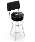 Holland Wright State U Double-Ring Back Bar Stool