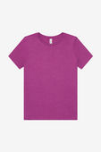 Bella+Canvas Women's Relaxed Jersey SS Tee HEATHER MAGENTA Primary