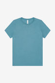 Bella+Canvas Women's Relaxed Jersey SS Tee HEATHER BLUE LAGOON Primary