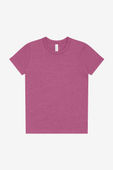 Bella+Canvas Youth Jersey Short Sleeve Tee 3001Y HEATHER MAGENTA Primary
