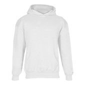 Badger Youth Fleece Sweatshirt Hoodies WHITE Front