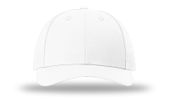 Richardson 115 Low Pro Mesh Back Trucker Cap WHITE Front