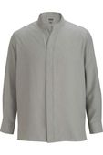 Edwards Mens Batiste Stand-up Collar Shirt PLATINUM Pocket