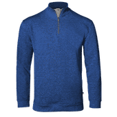 Badger Adult Fit Flex French Terry 1/4 Zip Jacket ROYAL Pocket
