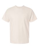 Hanes Adult 6.1 oz. Beefy-T with Pocket 5190P NATURAL Pocket