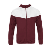 Badger Adult Youth Sprint Outer Core Jacket MAROON / WHITE Pocket