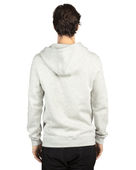 Threadfast Unisex Ultimate Full-Zip Hooded Jacket OATMEAL HEATHER Back