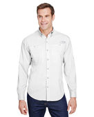 Columbia Men's Tamiami II Long-Sleeve Shirt 7253 WHITE Pocket