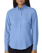 Columbia Ladies' Tamiami II Long-Sleeve Shirt 7278 WHITECAP BLUE Pocket