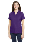 Core 365 Ladies' Fusion ChromaSoft Pique Polo CE112W CAMPUS PURPLE Pocket