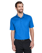 Devon & Jones CrownLux Performance Men's Plaited Polo DG20 FRENCH BLUE Pocket