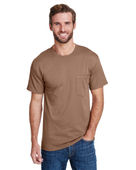 Hanes Adult Workwear Pocket T-Shirt W110 ARMY BROWN Pocket
