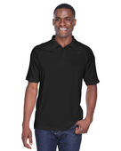Harriton Adult Tactical Performance Polo M211 BLACK Pocket