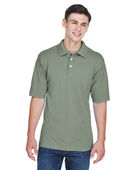 Harriton Men's 5.6 oz. Easy Blend Polo M265 DILL Pocket