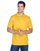 Harriton Men's 4 oz. Polytech Polo M315 GOLD Pocket