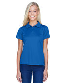 Harriton Ladies' 4 oz. Polytech Polo M315W TRUE ROYAL Pocket